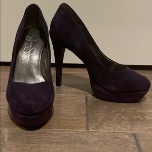 Dark Purple Jessica Simpson Pumps